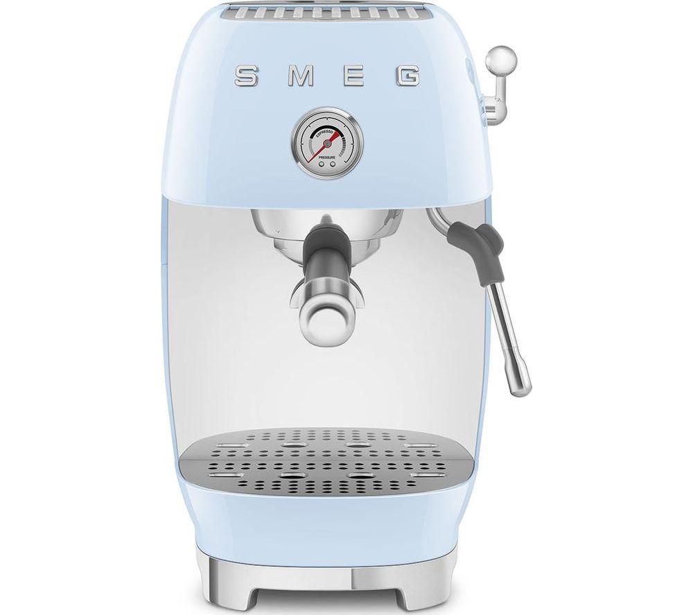 SMEG Espresso with Cold Brew ECF03 Coffee Machine &ndash; Pastel Blue image number 10 of 10