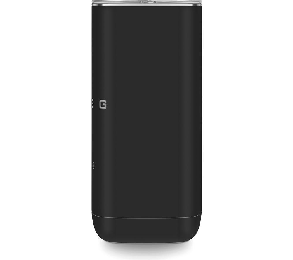 SMEG 50's Style MFF02BLMUK Electric Milk Frother - Matte Black image number 7 of 10