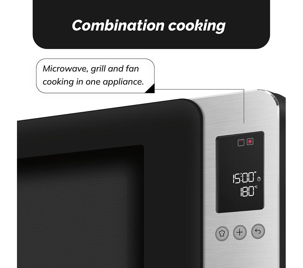 SMEG Collezione MOC02BLMUK Combination Microwave - Black image number 3 of 8