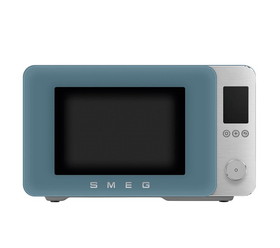 SMEG Collezione MOC02SBMUK Combination Microwave - Storm Blue