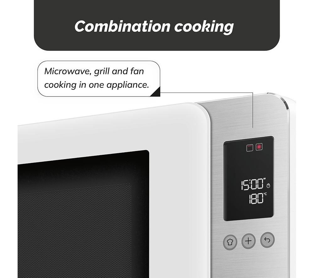 SMEG Collezione MOC02WHMUK Combination Microwave - White image number 3 of 8