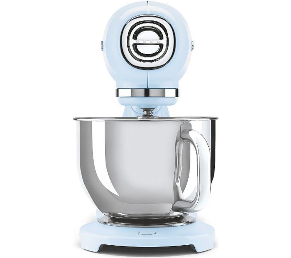 SMEG 50s Style SMF05PBUK Stand Mixer - Pastel Blue image number 2 of 3