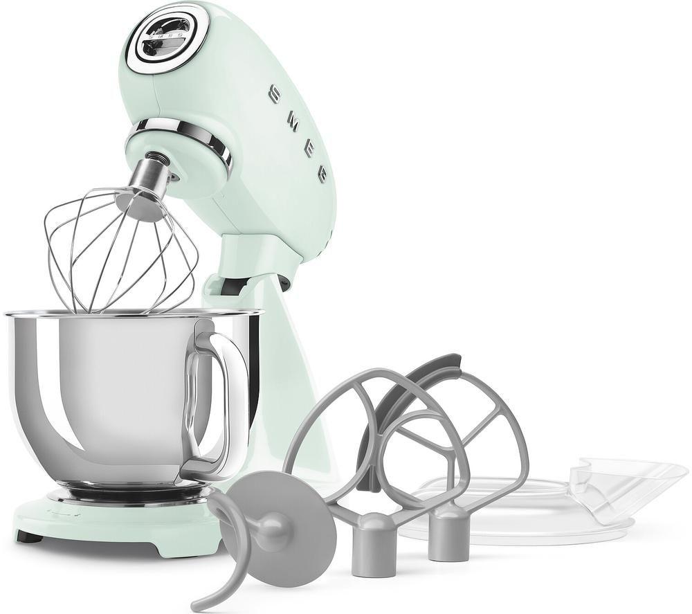 SMEG 50s Style SMF05PGUK Stand Mixer - Pastel Green image number 3 of 3
