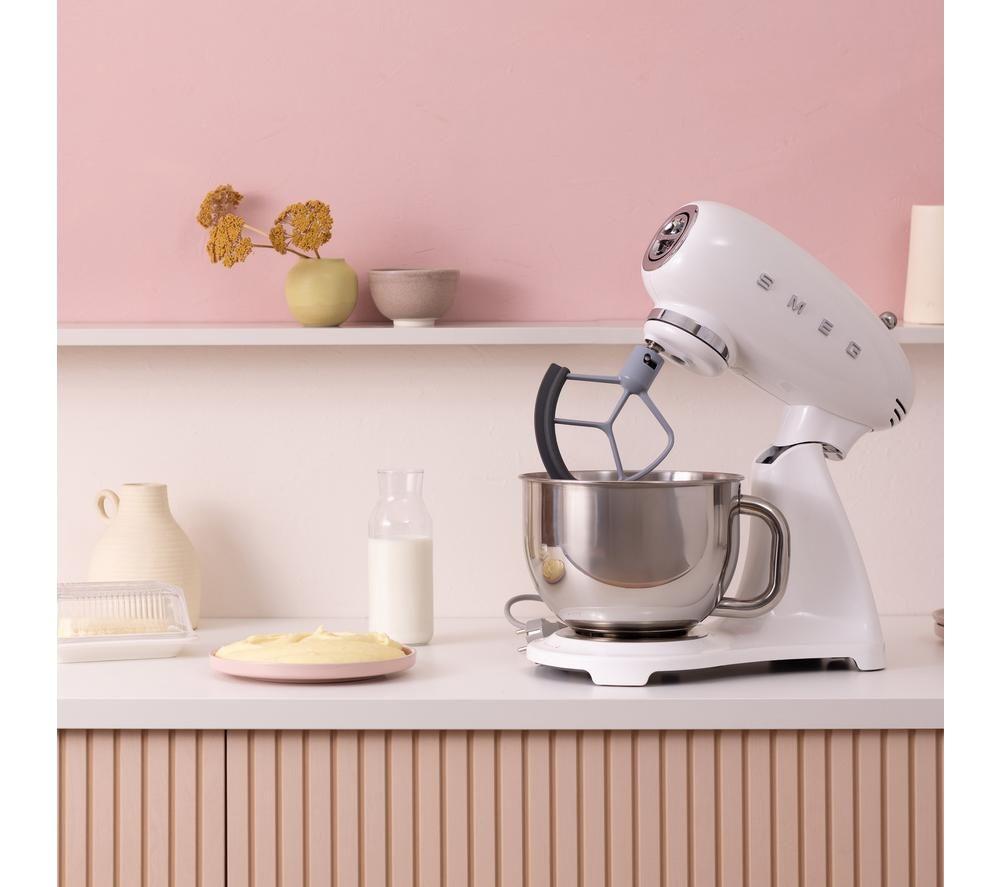 SMEG 50s Style SMF05WHUK Stand Mixer - White image number 8 of 9