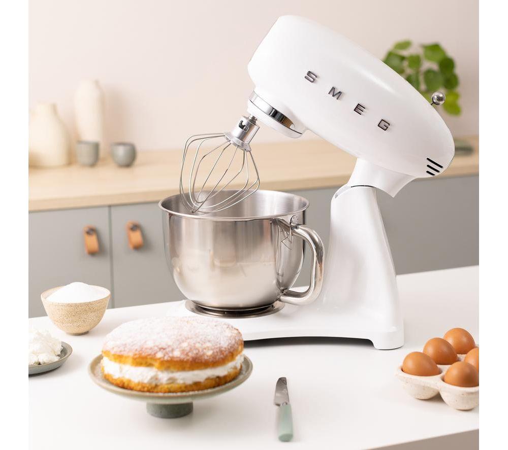 SMEG 50s Style SMF05WHUK Stand Mixer - White image number 9 of 9