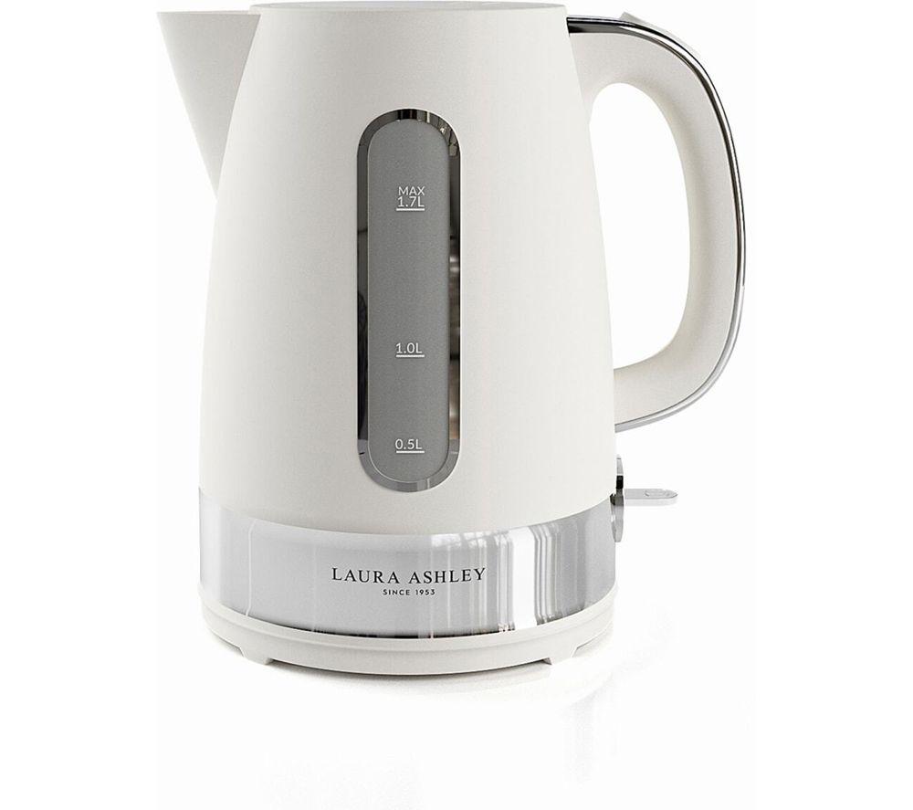 VQ Laura Ashley EEJB310 4-Slice Toaster & Jug Kettle Bundle - Cotton White image number 5 of 9