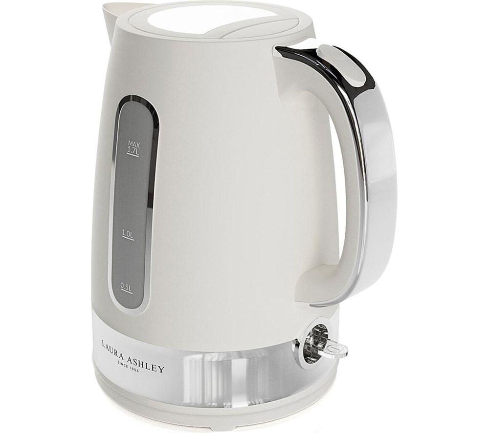 VQ Laura Ashley EEJB310 4-Slice Toaster & Jug Kettle Bundle - Cotton White image number 8 of 9
