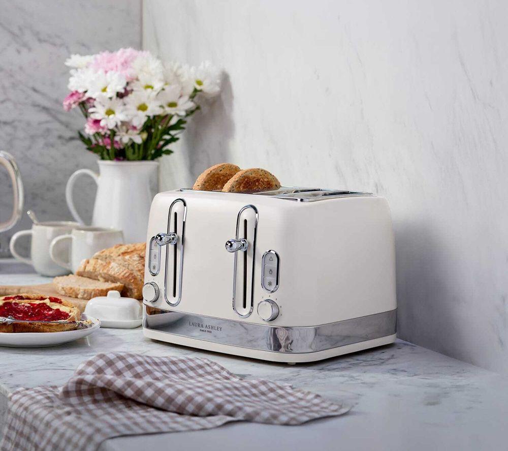 VQ Laura Ashley EEJB311 4-Slice Toaster & Jug Kettle Bundle - Dove grey image number 5 of 13