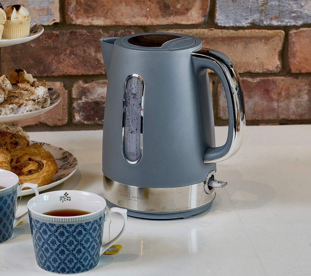 VQ Laura Ashley EEJB489 4-Slice Toaster & Jug Kettle Bundle - Dark Slate image number 5 of 10
