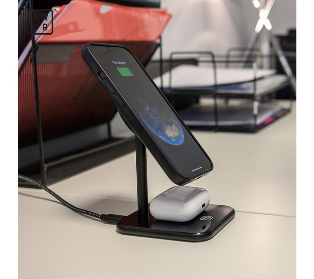 PW3R PWDC2N1M 2-in-1 Wireless Charging Pad image number 2 of 5