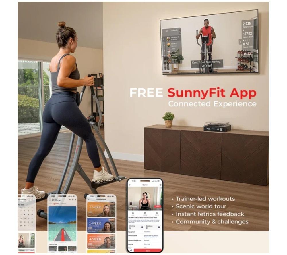 SUNNY HEALTH Smart Air Walk Trainer image number 9 of 12