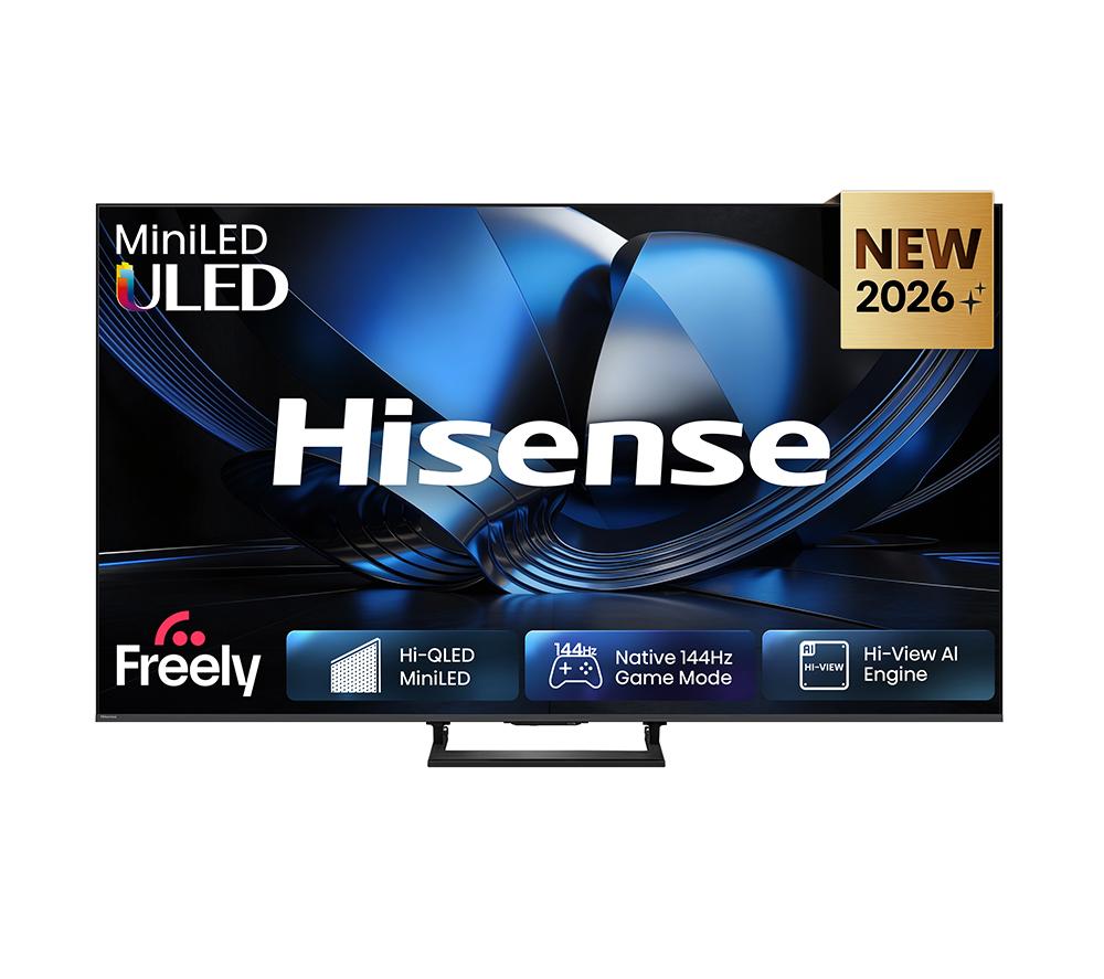 50inch HISENSE U7S  Mini LED 4K 144Hz Smart AI TV with Freely - 50U7STUK