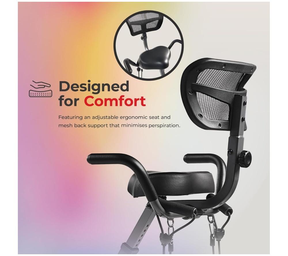 SUNNY HEALTH Foldable Magnetic X Bike Pro image number 6 of 11