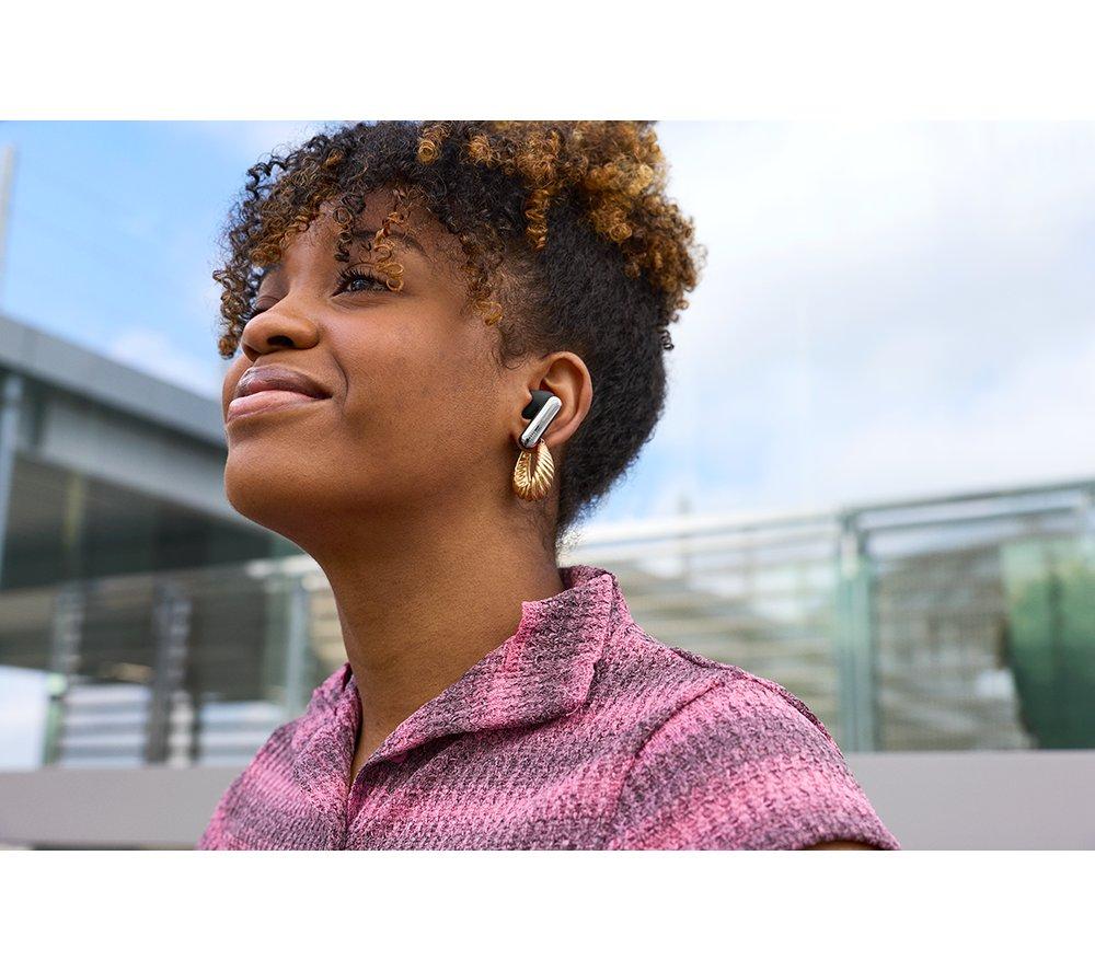 JBL Live Beam 4 Wireless Bluetooth Noise-Cancelling Earbuds - Black image number 8 of 10