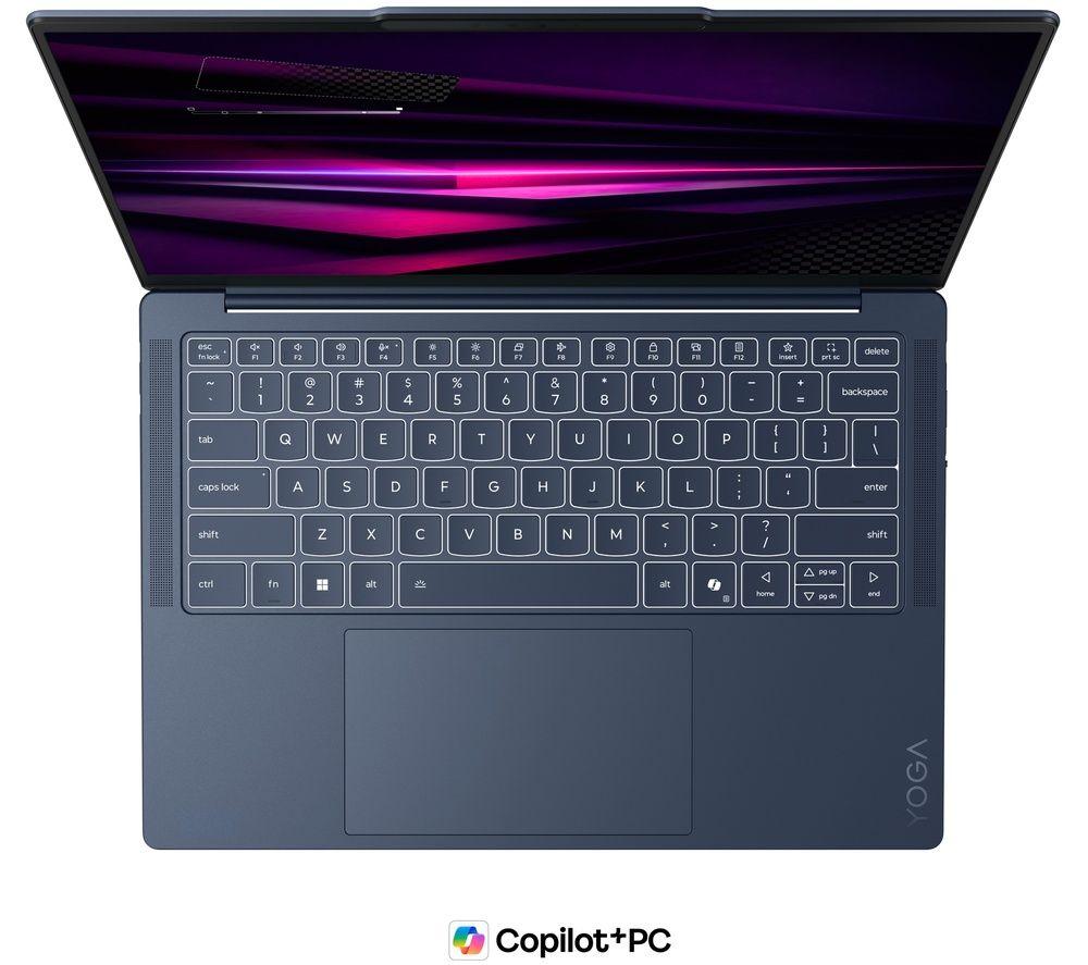 LENOVO Yoga Slim 7 14" Laptop, Copilot+ PC - Snapdragon X2 Elite, 1 TB SSD, Cosmic Blue image number 3 of 9
