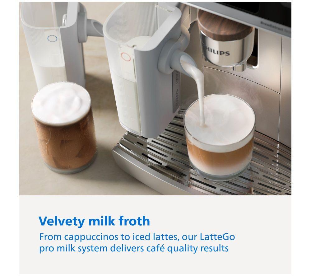 PHILIPS Caf&eacute; Aromis EP8757/20 Bean to Cup Coffee Machine - Silver and Black image number 5 of 9