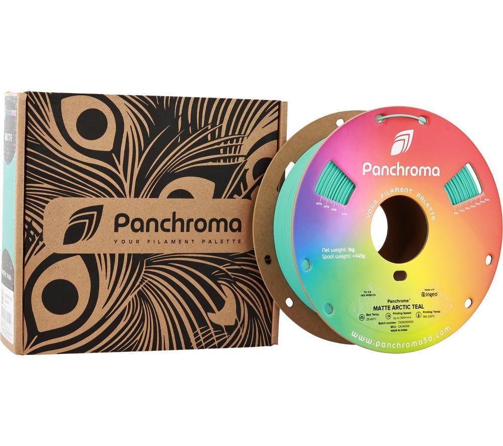 POLYMAKER Panchroma 3D Printing Filament - Matte Artic Teal image number 2 of 2