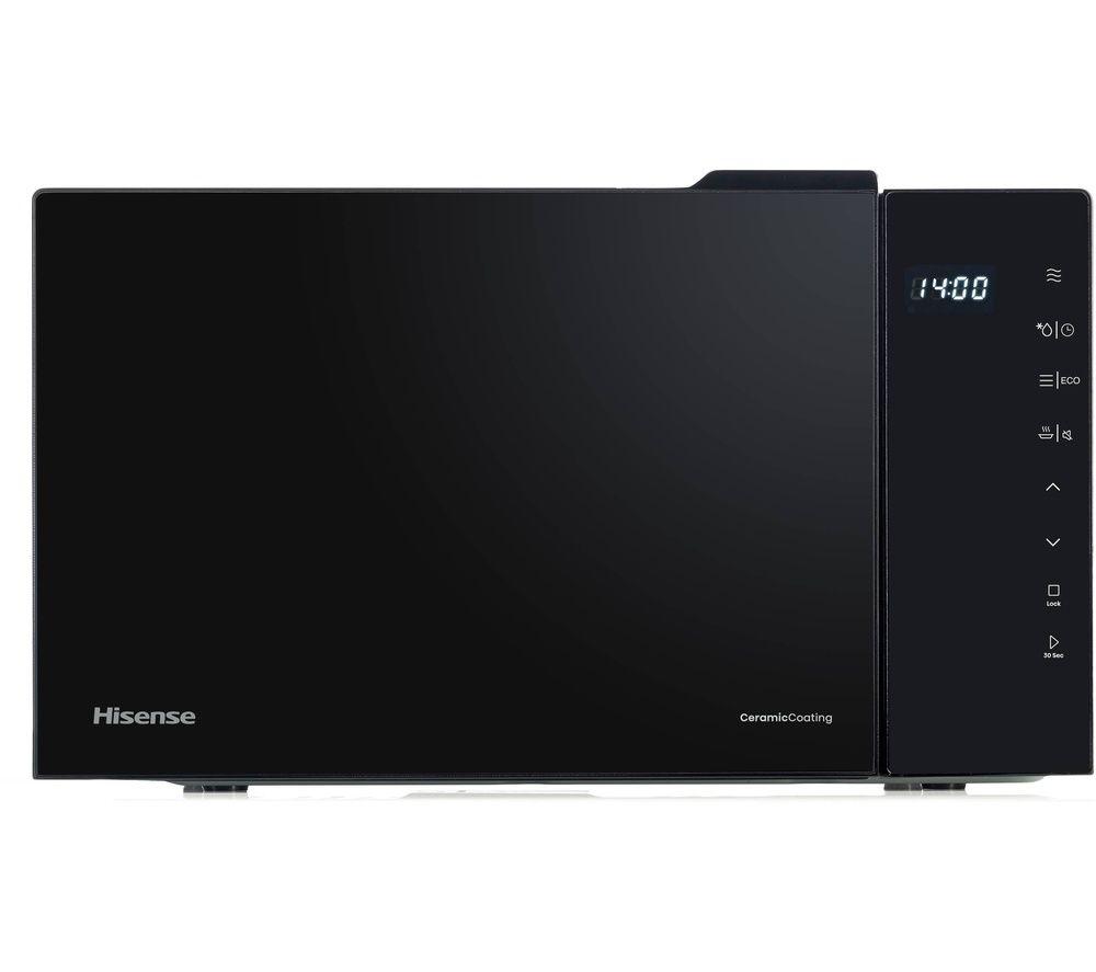HISENSE H23MOBS5H4UK Compact Solo Microwave - Black