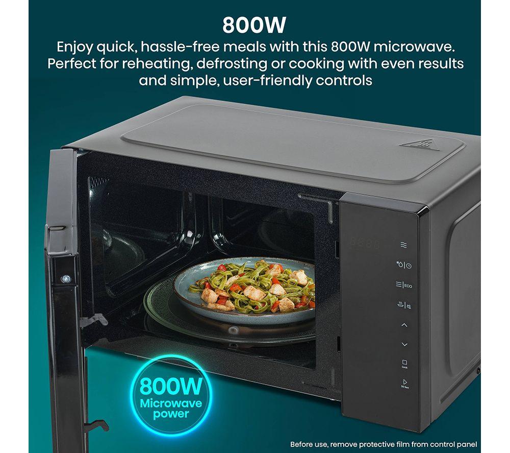 HISENSE H23MOBS5H4UK Compact Solo Microwave - Black image number 11 of 16