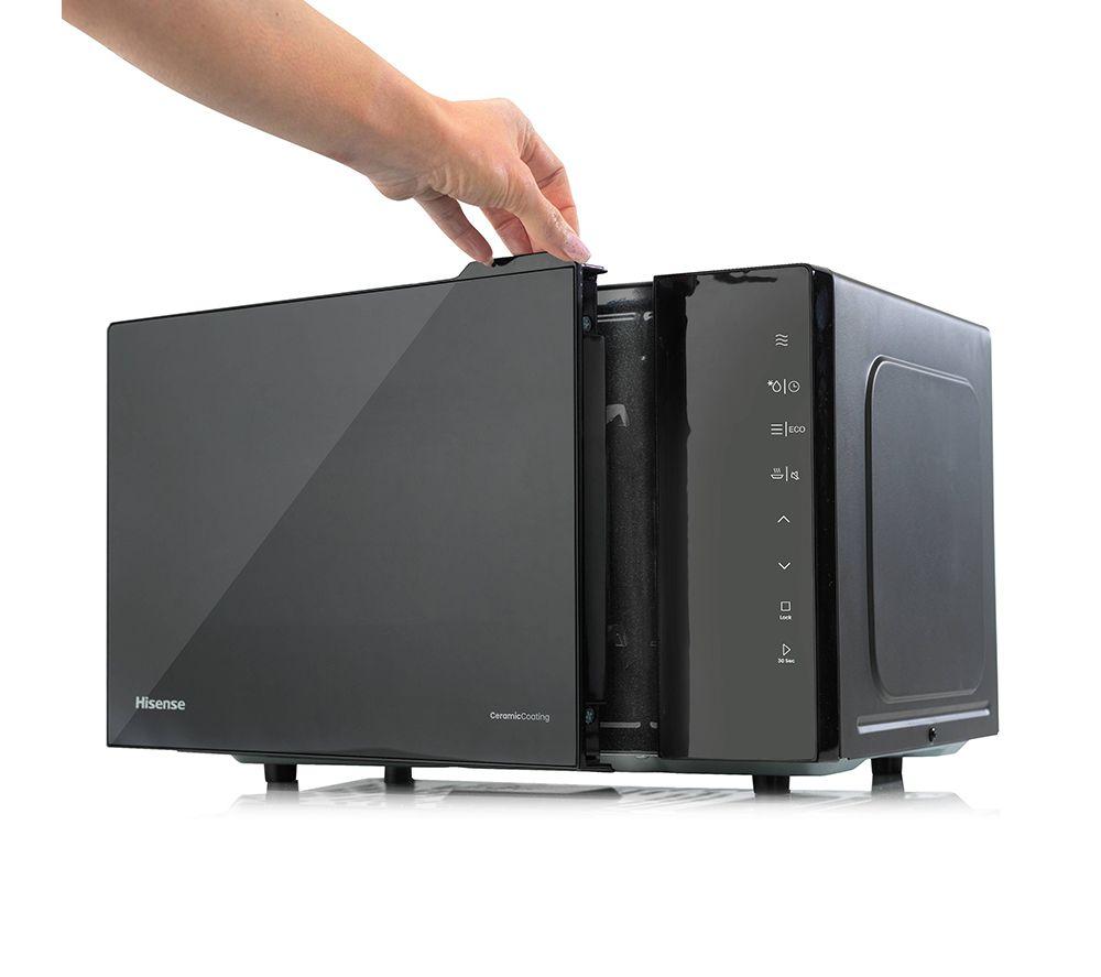 HISENSE H23MOBS5H4UK Compact Solo Microwave - Black image number 15 of 16