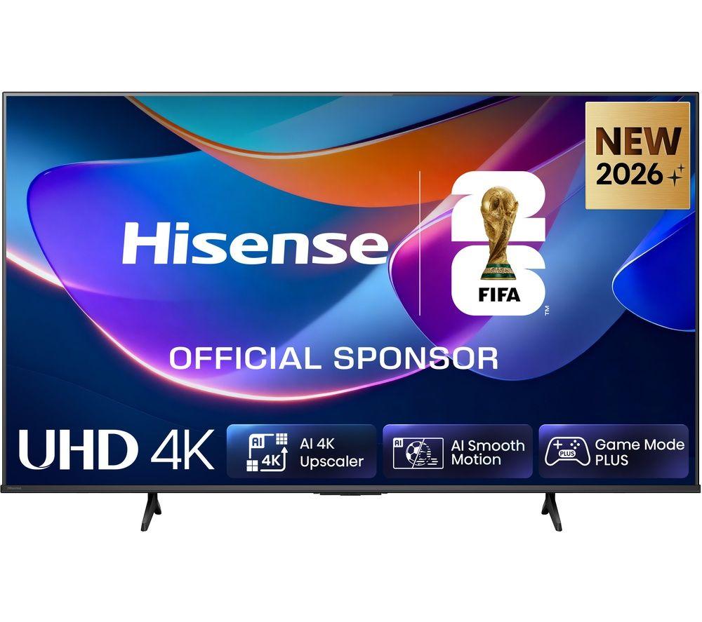 55inch Hisense A6S  LED 4K HDR Smart TV with Freely - 55A6STUK