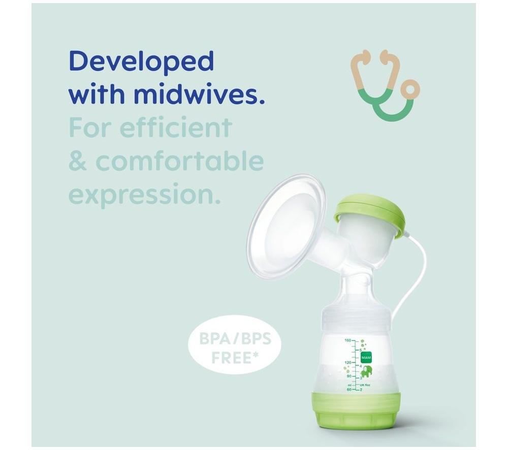 MAM 2-in-1 Single Breast Pump - Green image number 6 of 6