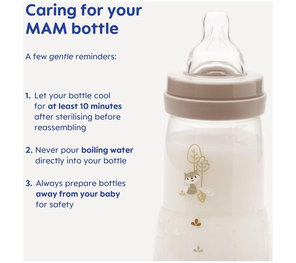 MAM Easy Start Bottle Set - Small, Pink image number 4 of 6