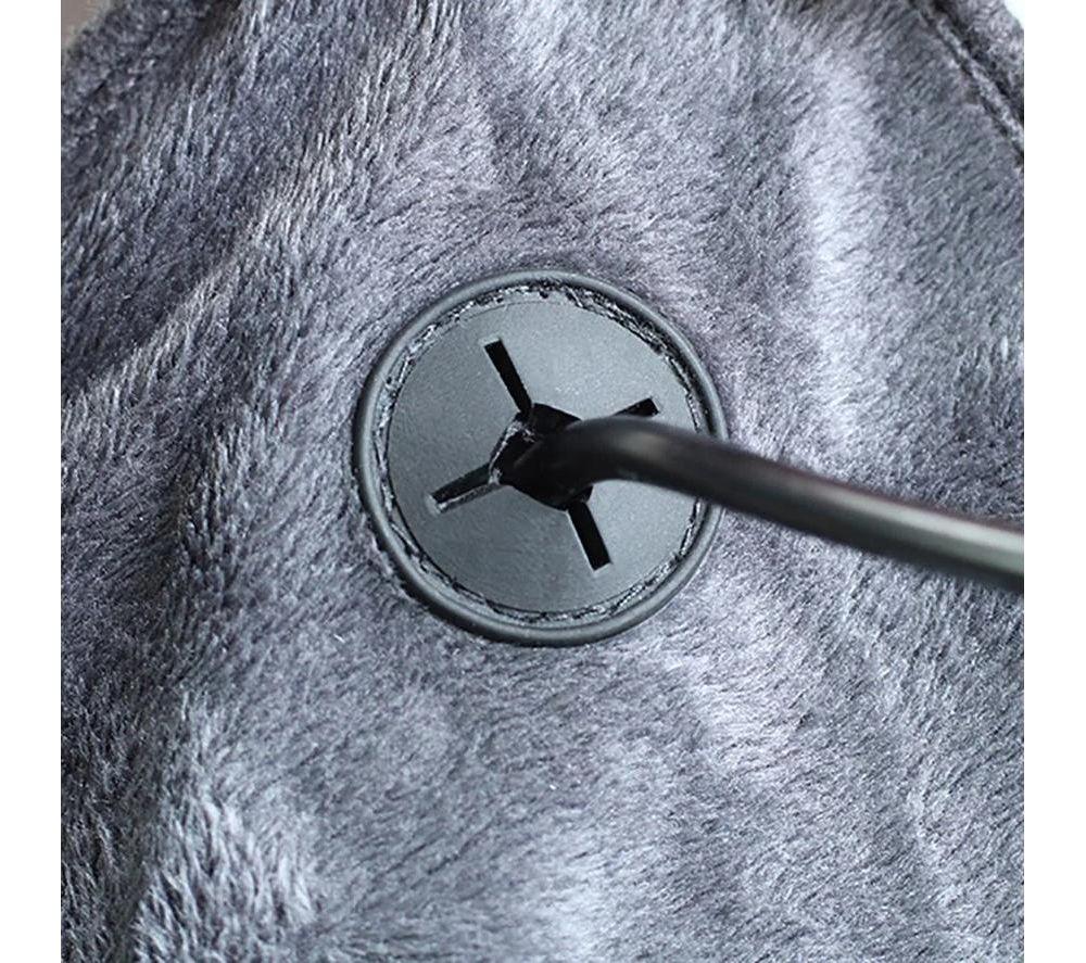 LIFEMAX 1359 Electric Lap Blanket - Grey image number 3 of 4