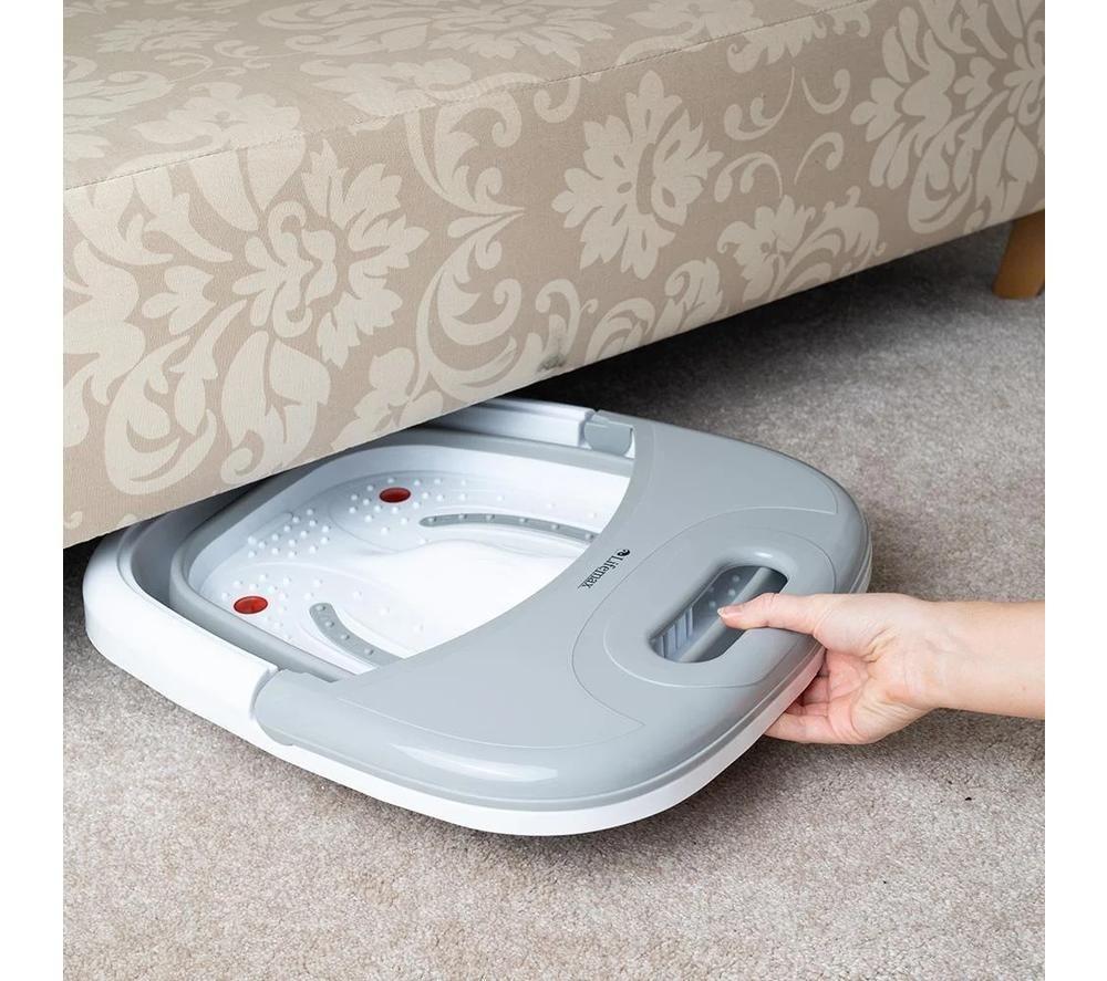 LIFEMAX 1704 Foot spa - Grey & White image number 3 of 4