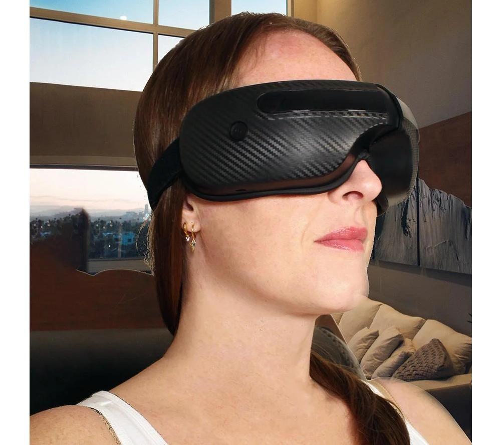 LIFEMAX Compact Eye Massager - Black image number 3 of 3