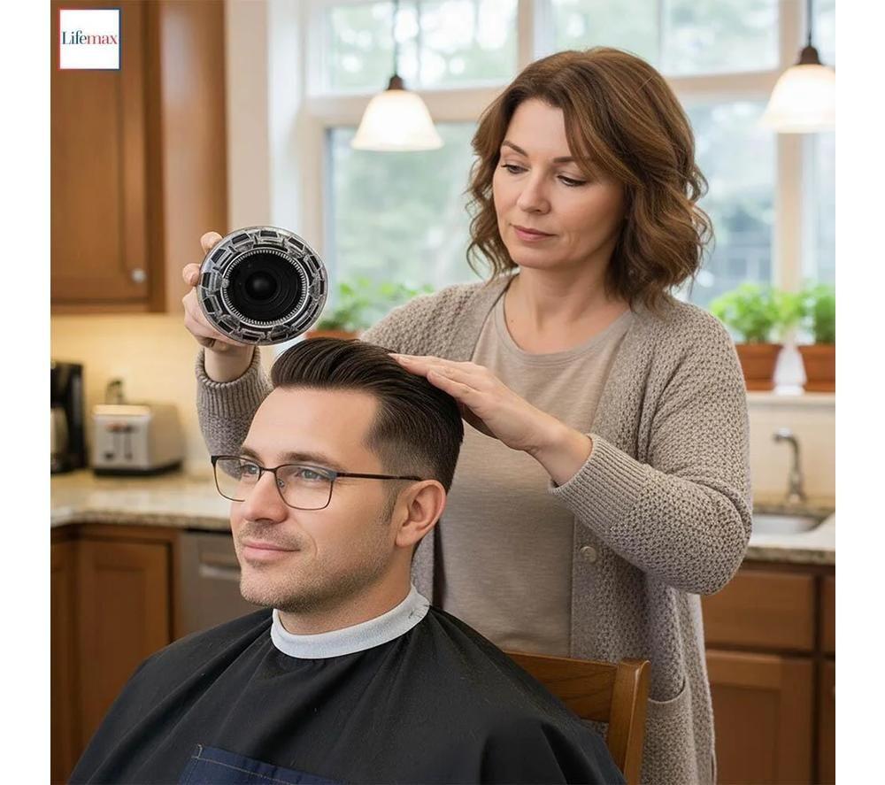 LIFEMAX Home Barber Trimmer - Black image number 4 of 7