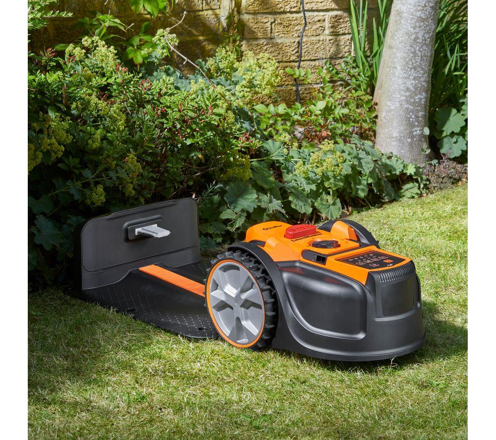 LAWNMASTER OcuMow AMB16-400 Robotic Lawn Mower - Orange & Black image number 6 of 8