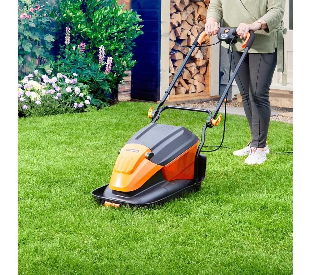 LAWNMASTER MEH1733-01 Corded Hover Lawn Mower - Orange & Black image number 5 of 10