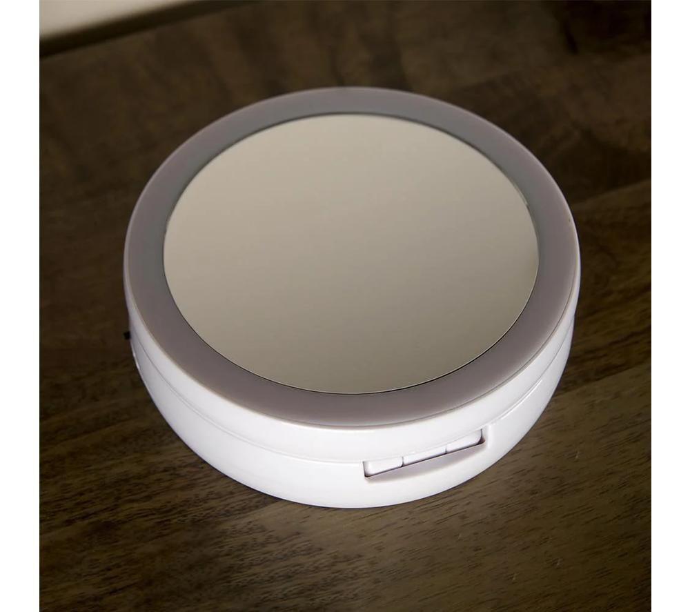 LIFEMAX 2000 LED Makeup Mirror - White image number 3 of 3