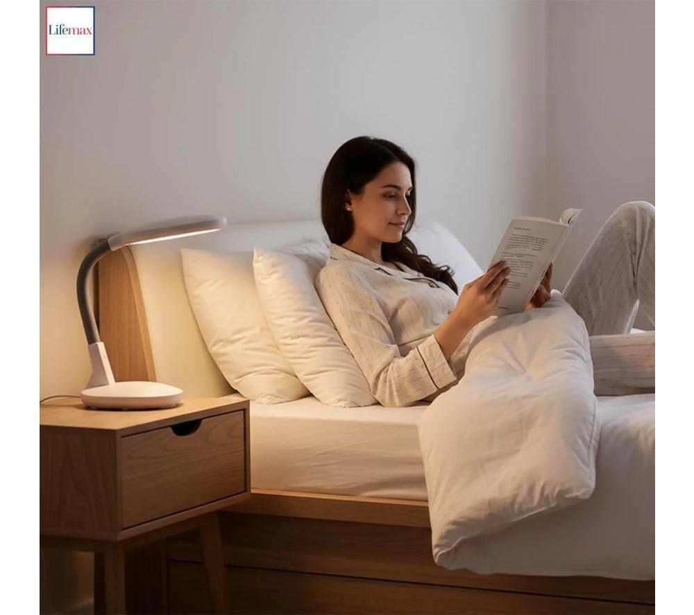 LIFEMAX Professional 2500D Reading Desk Light - White image number 3 of 3