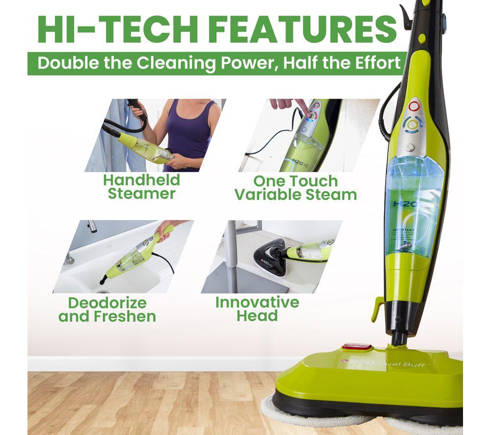 THANE H2O HD Steam Mop - Black & Green image number 2 of 9