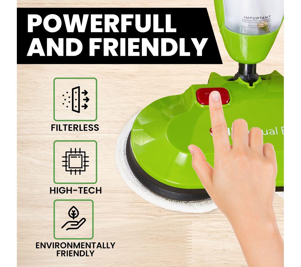 THANE H2O HD Steam Mop - Black & Green image number 3 of 9