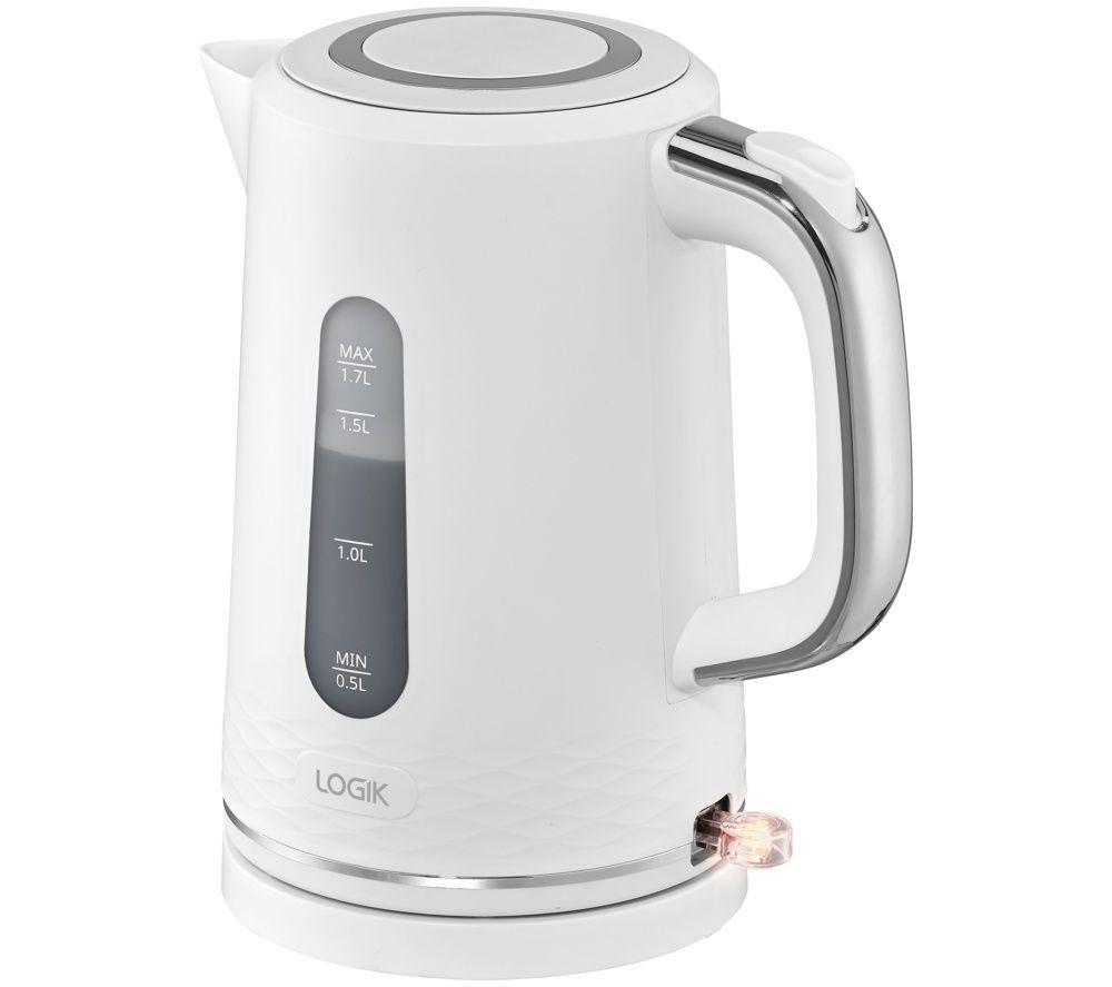 LOGIK L17PKW26 Jug Kettle - White image number 3 of 7