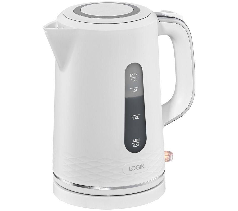 LOGIK L17PKW26 Jug Kettle - White image number 4 of 7