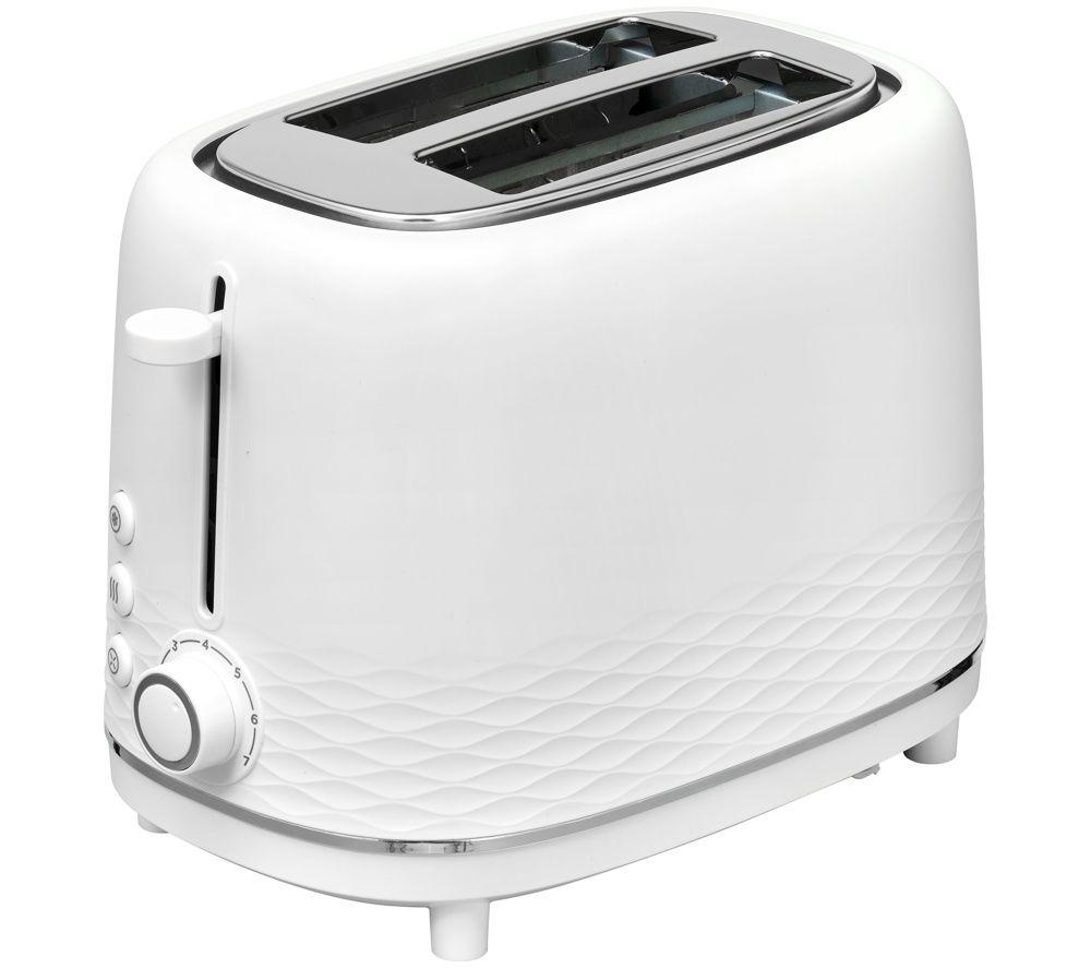 LOGIK L02PTW26 2-Slice Toaster - White image number 5 of 7