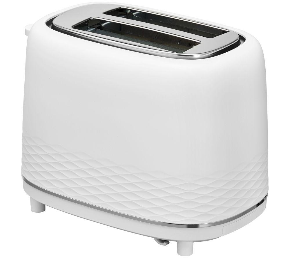 LOGIK L02PTW26 2-Slice Toaster - White image number 6 of 7