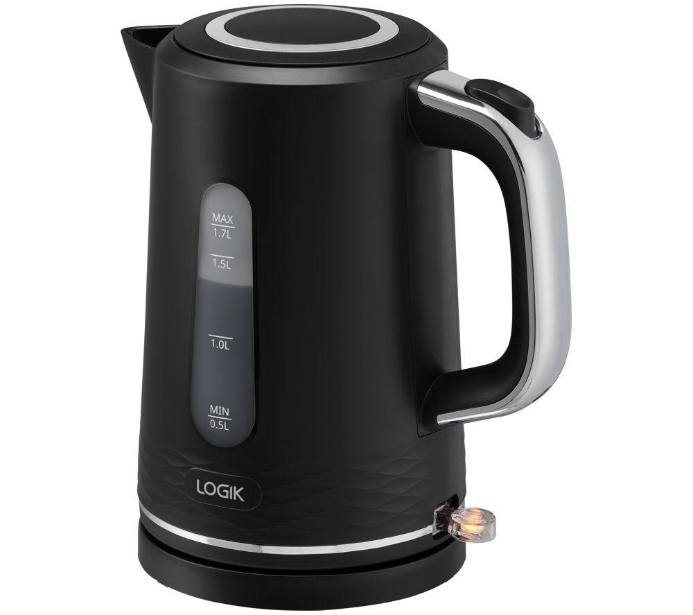 LOGIK L17PKB26 Traditional Kettle - Black image number 7 of 7