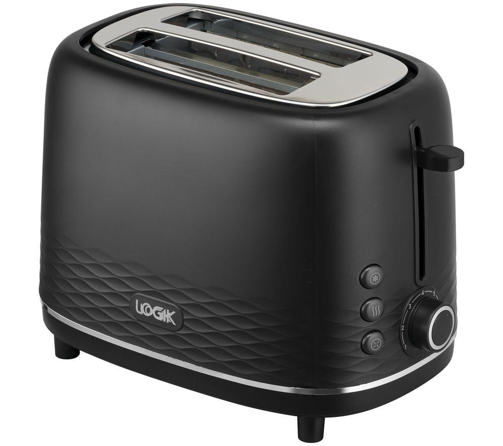 LOGIK L02PTB26 2-Slice Toaster - Black