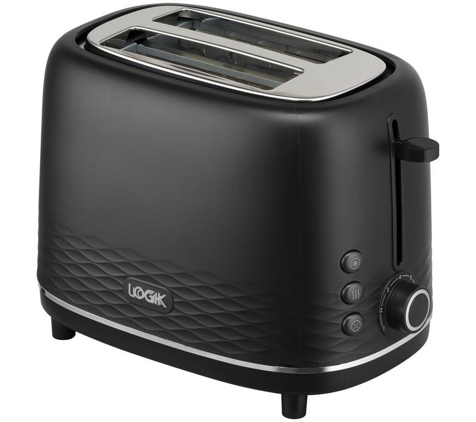 LOGIK L02PTB26 2-Slice Toaster - Black