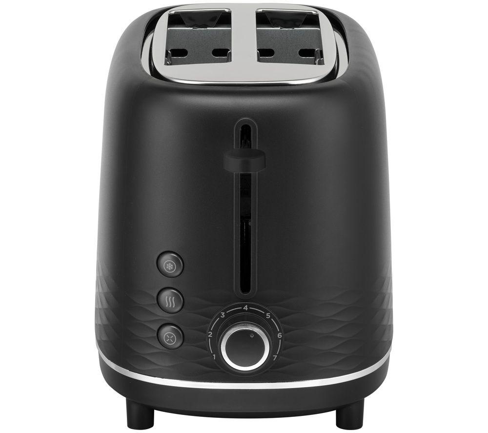 LOGIK L02PTB26 2-Slice Toaster - Black image number 2 of 7