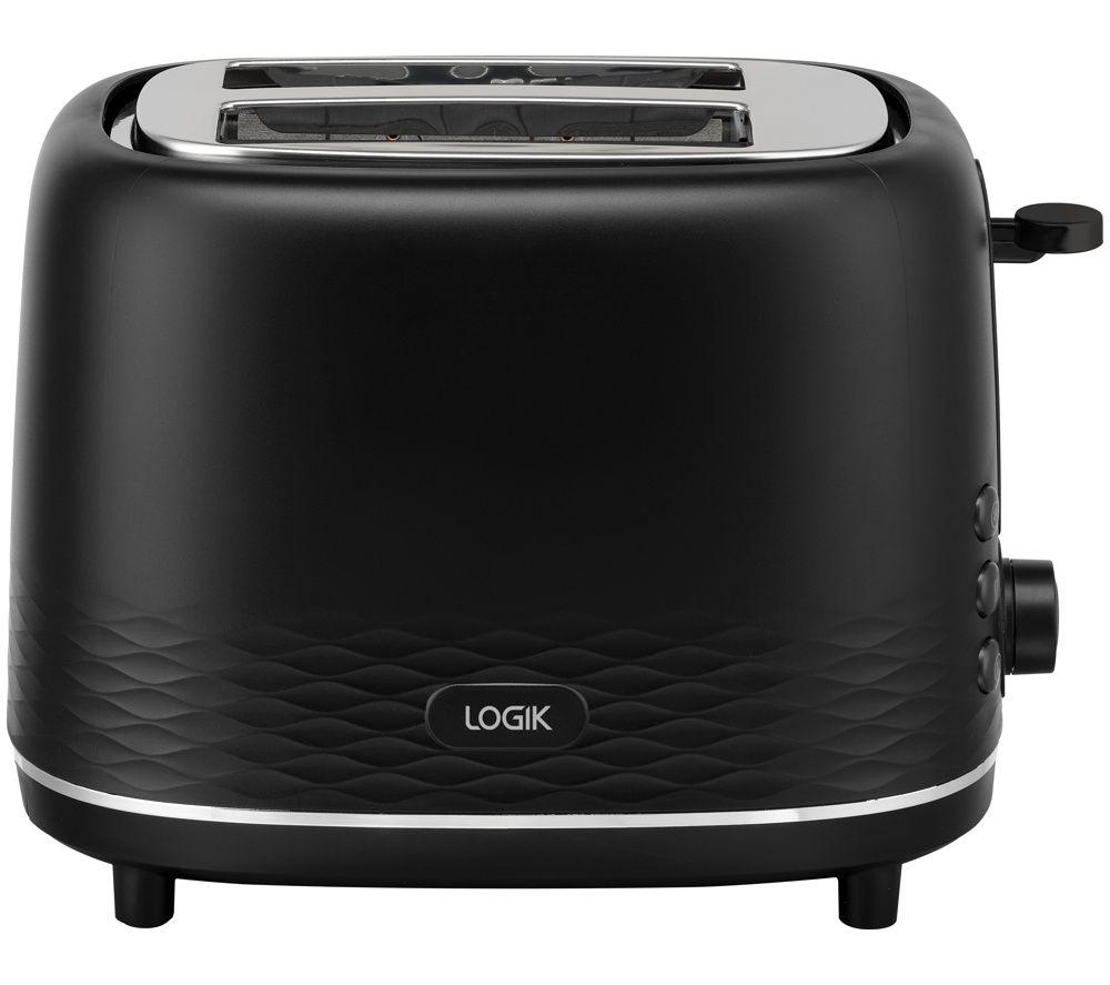 LOGIK L02PTB26 2-Slice Toaster - Black image number 4 of 7