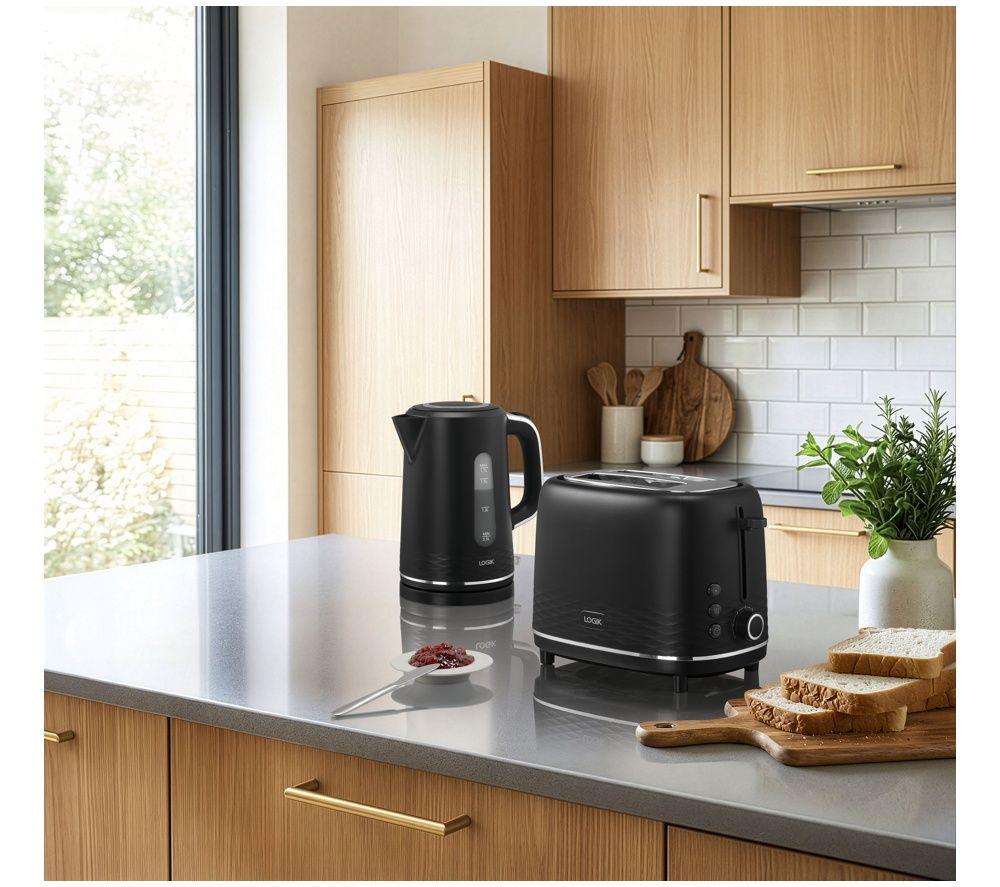 LOGIK L02PTB26 2-Slice Toaster - Black image number 7 of 7