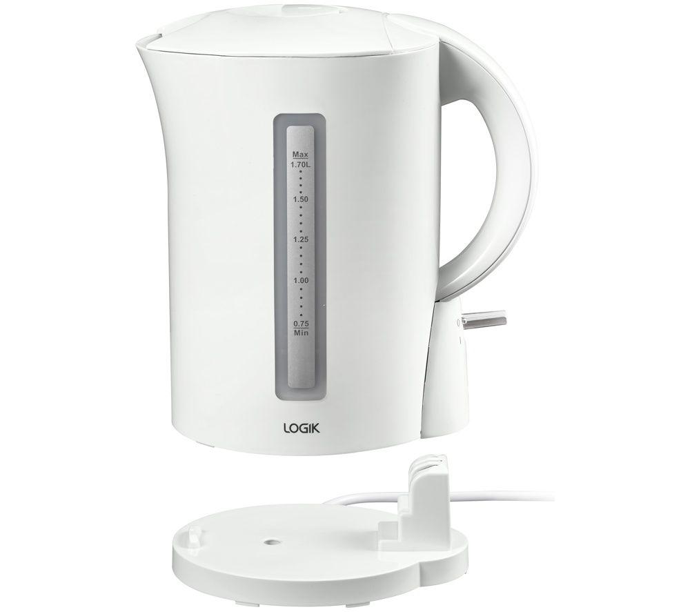 LOGIK L17JKW26 Traditional Kettle - White image number 2 of 6