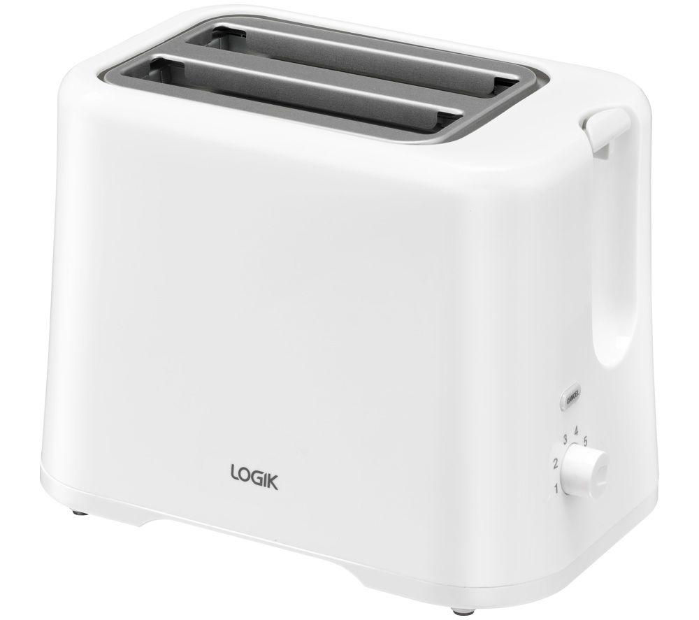 LOGIK L02TW26 2-Slice Toaster - White
