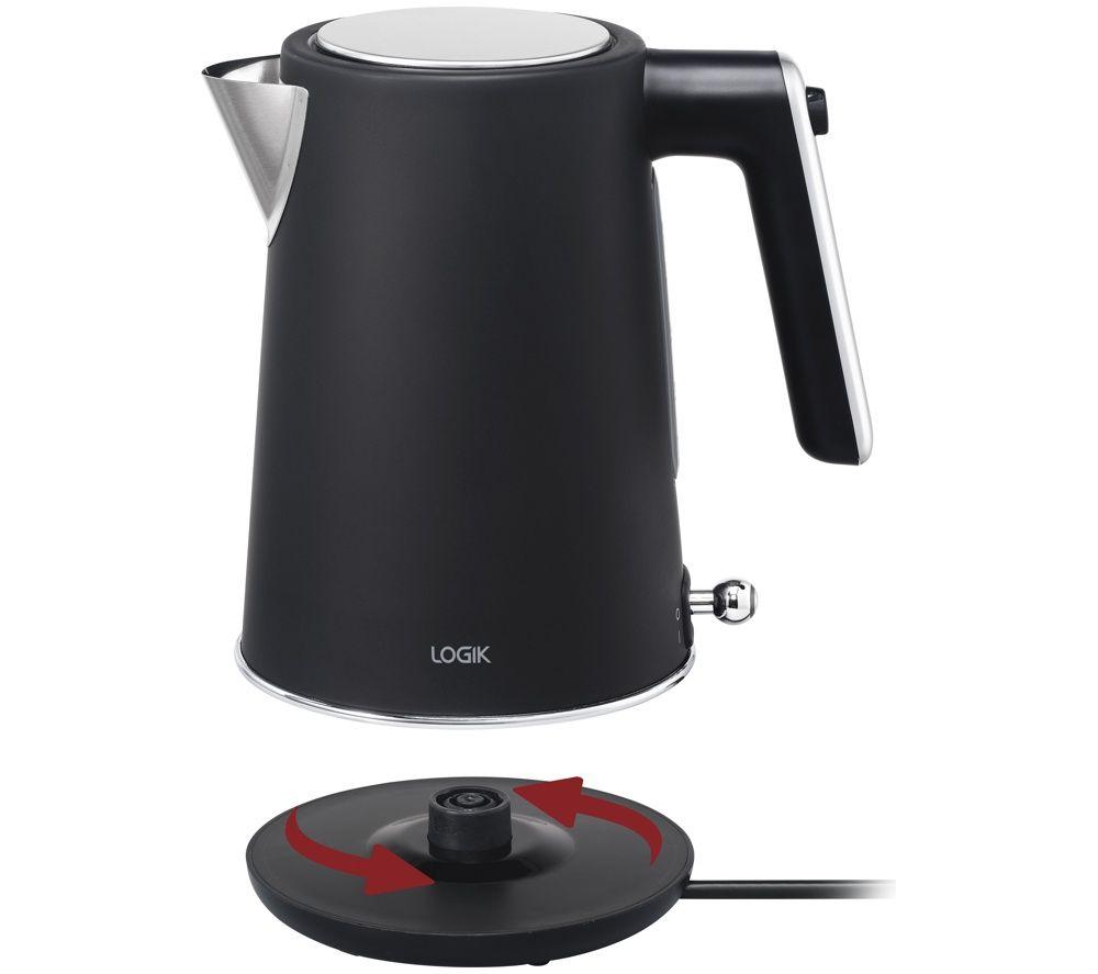 LOGIK L17SKB26 Jug Kettle - Black image number 2 of 7